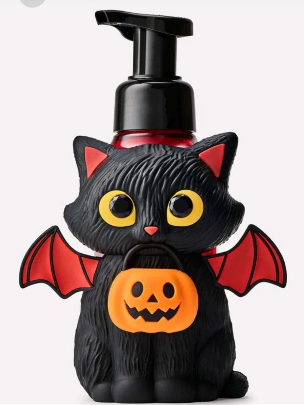 🐈⬛️✨️NWT 🐈⬛️🎃Bath Body Works Spooky Black Cat Hand Soap Dispenser Lights Up